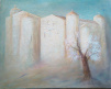 Le chteau des Saptes 80x100cm